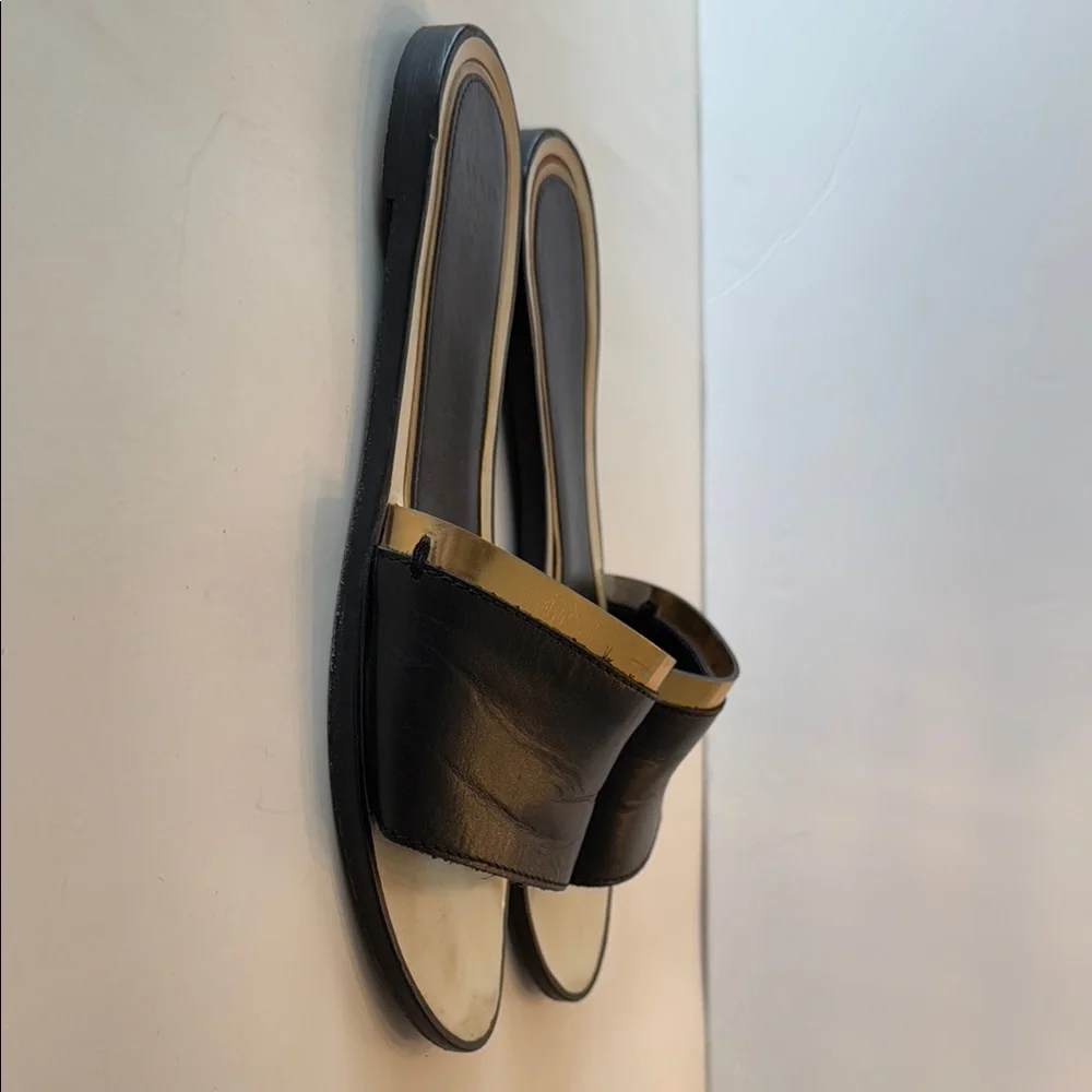 Lanvin Black and Gold Women's Sandals - Picture 7 of 7